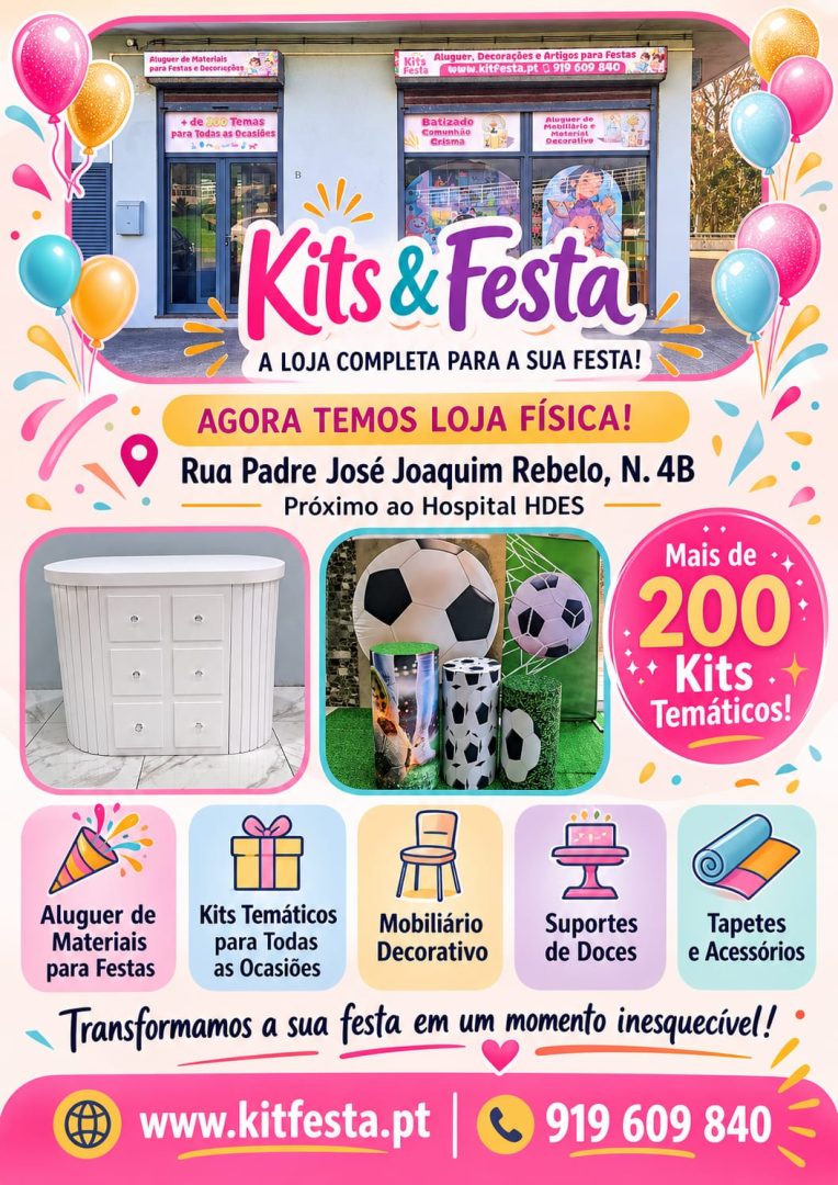 kit festas banner pop up