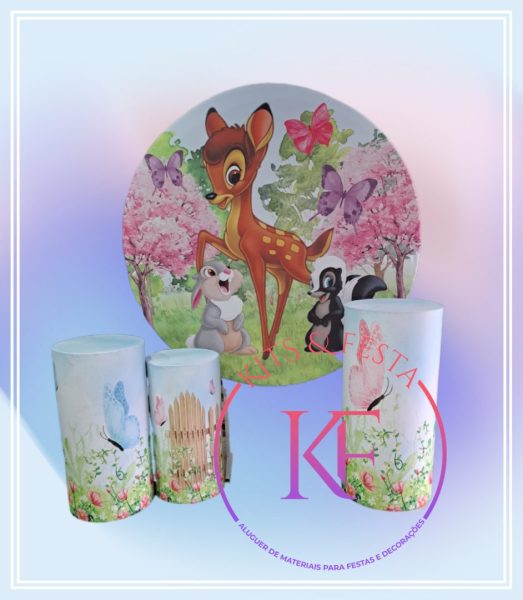 BAMBY KIT SITE Kit Festa Decoração Bamby