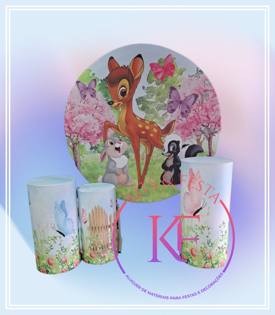 BAMBY KIT SITE Kit Festa Decoração Bamby