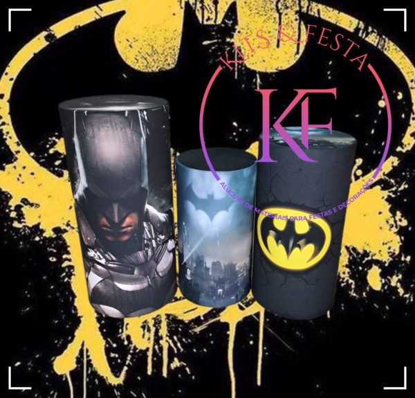 kit festa decoração batman