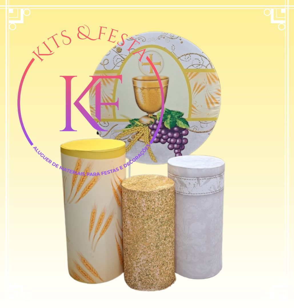 comunhão kit festa decoração