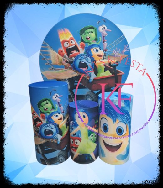 KIT festa divertidamente decoração