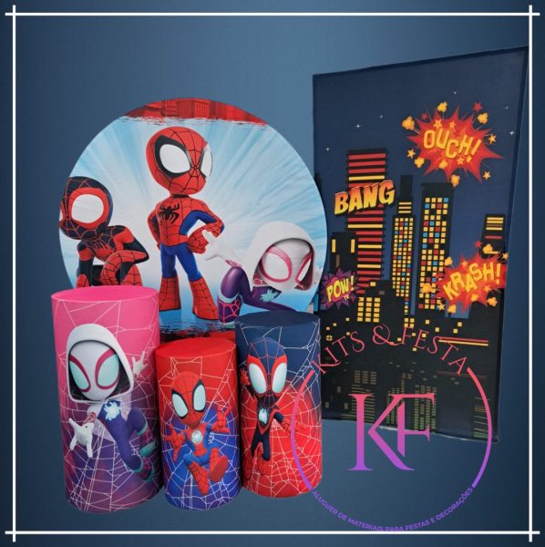 Kit Festa decoração Homem Aranha