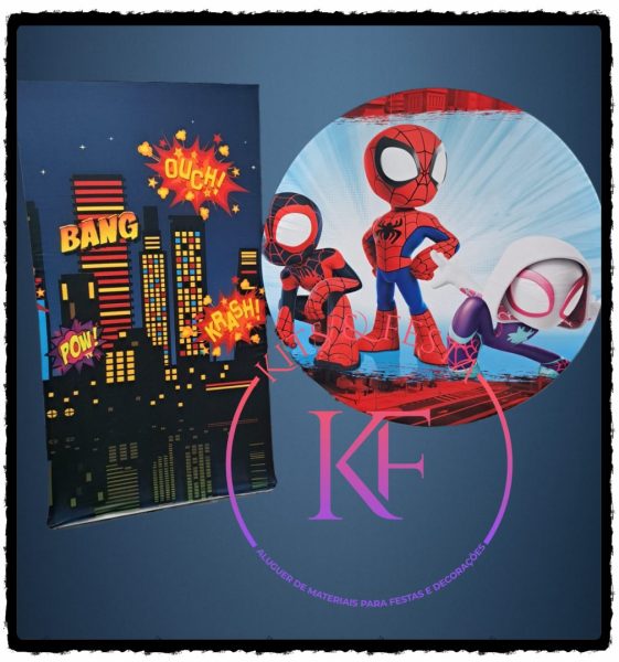 Kit Festa decoração Homem Aranha