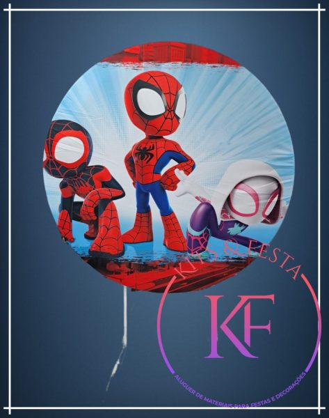 Kit Festa decoração Homem Aranha