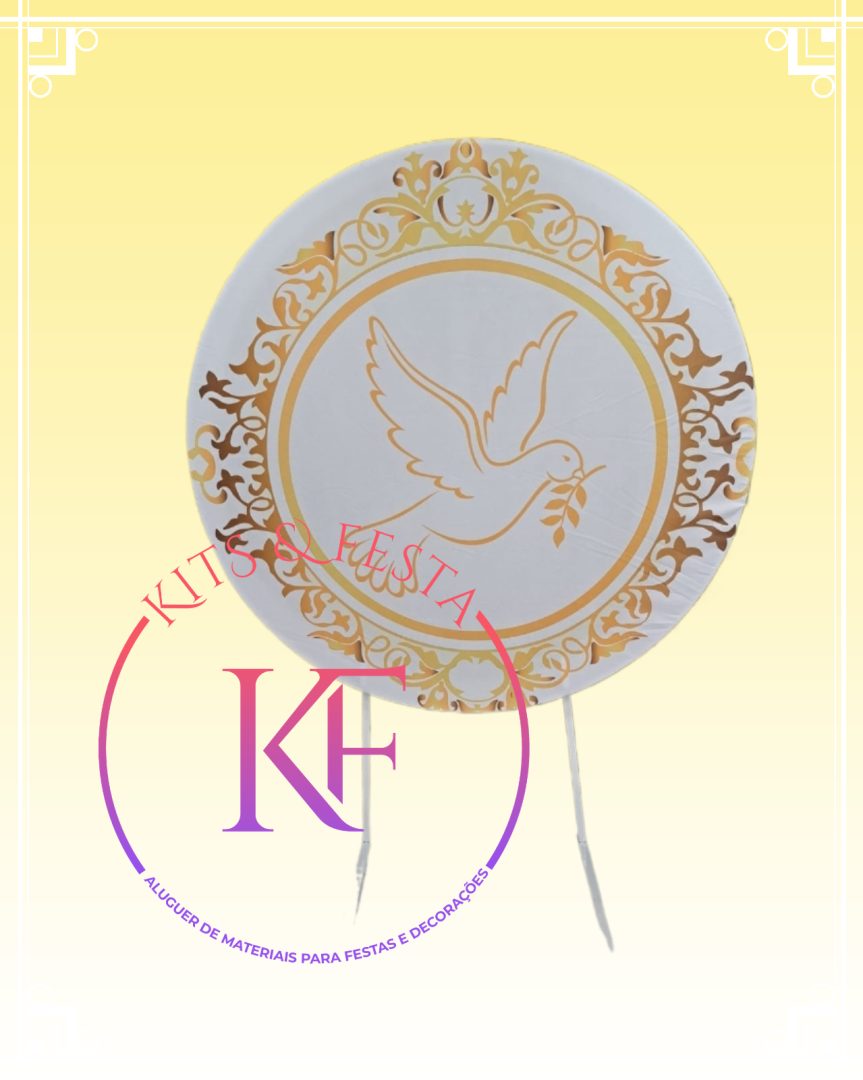 BATIZADO POMBA DOURADA PAINEL-fotor-20240817222318 batizado kit festa decoração