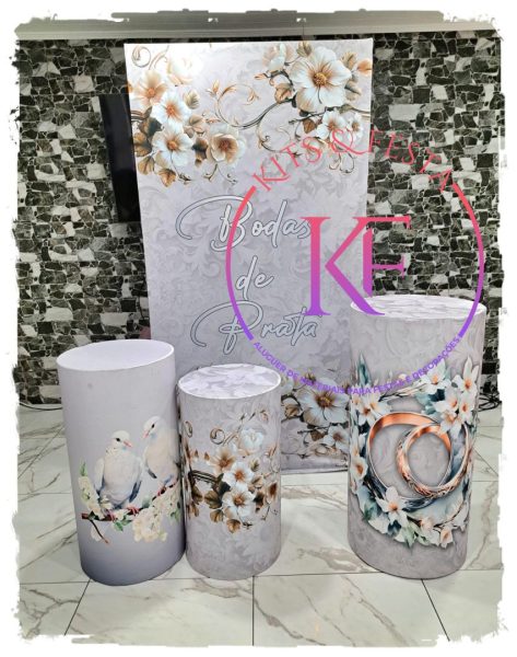 kit festa bodas de prata