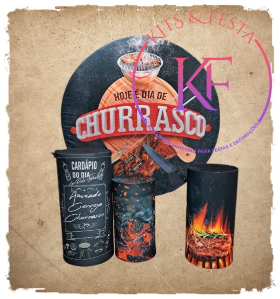 CHURRASCO KIT SITE Kit Festa Churrasco, decoração