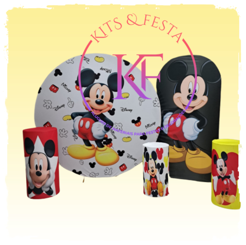 mickey kit festa aniversário decoração