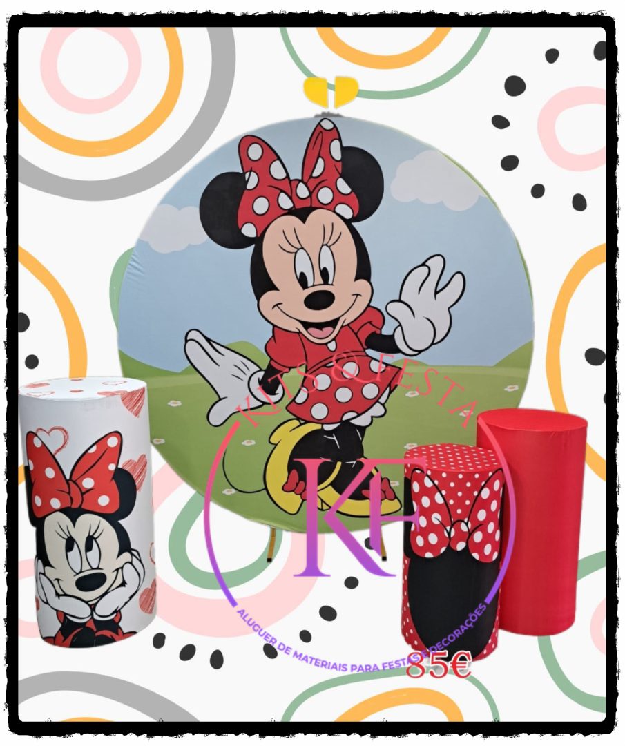 minnie decoração festa infantil
