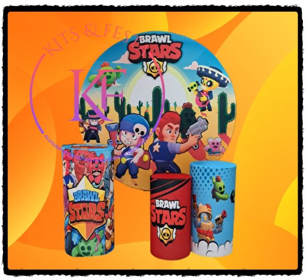 Brawl Star decoração kit festa aniversário