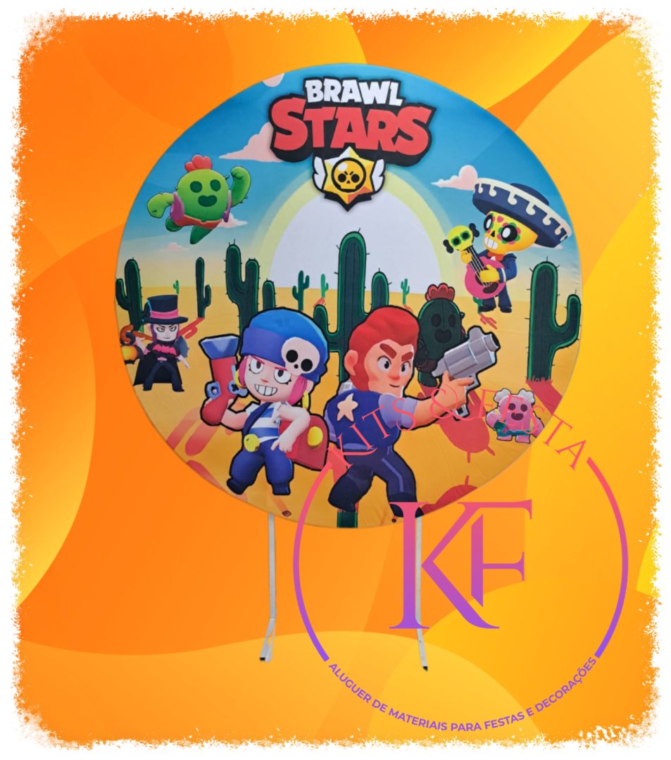 Brawl Star decoração kit festa aniversário