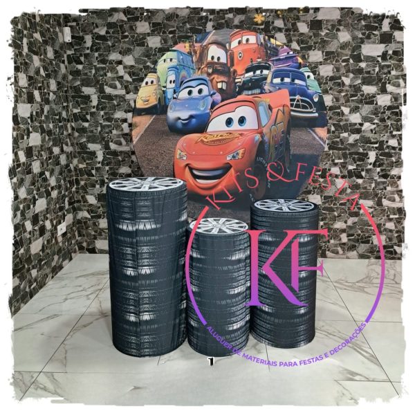 Carros, faísca, Mcqueen decoração festa, kit festa, aluger