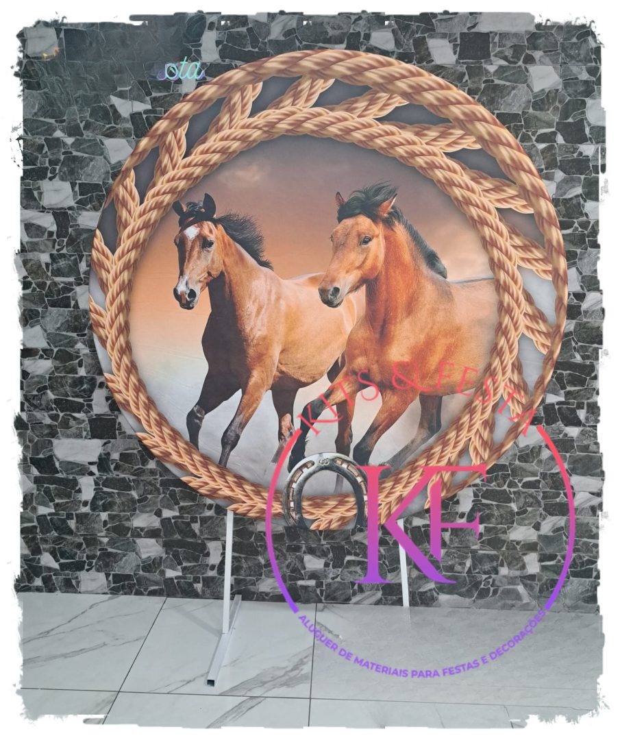 Kit Cavalos aniversário decoração festa