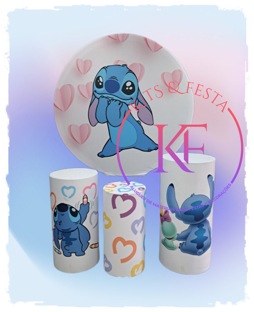 Stitch kit festa decoração aniversário