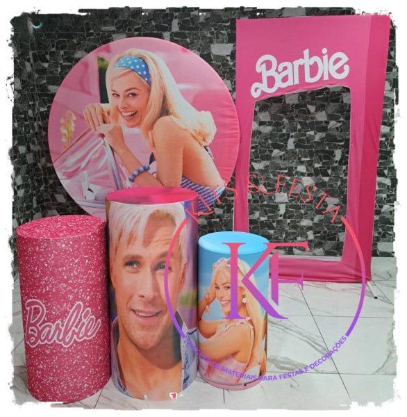 KIt festa barbie, decoração, aniversário, ilha de sao miguel, açores