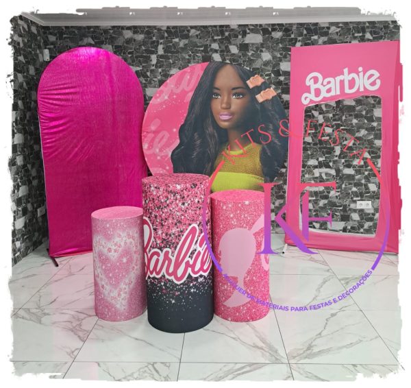 KIt festa barbie, decoração, aniversário, ilha de sao miguel, açores