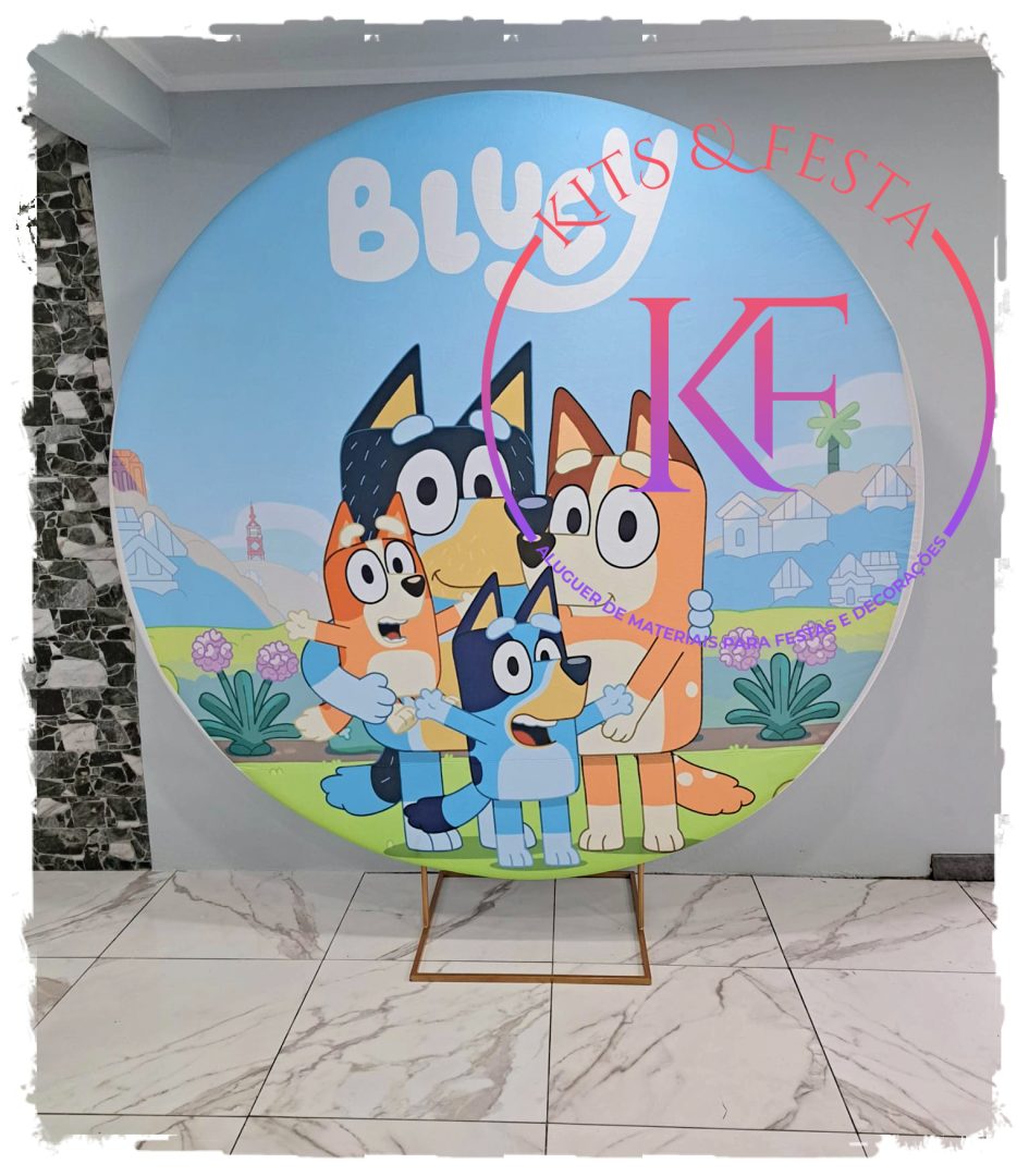 Bluey, kitfesta, ilha de são miguel, açores, decoração, aniversario