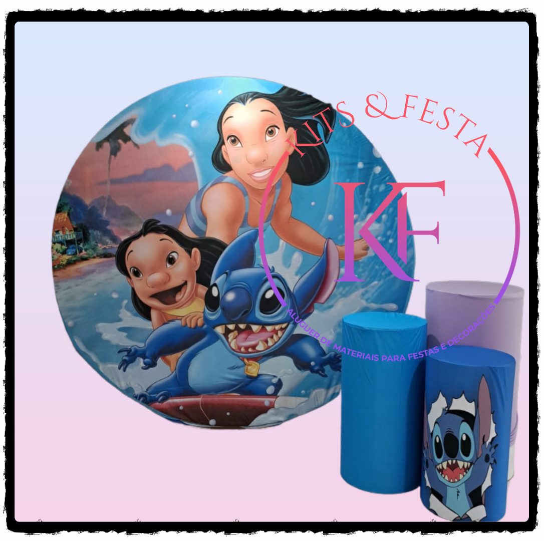 Stitch, kitfesta, ilha de são miguel, açores, decoração, aniversario