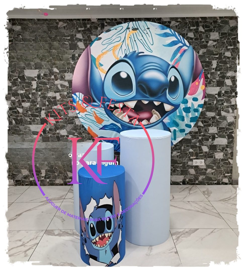 Stitch, kitfesta, ilha de são miguel, açores, decoração, aniversario