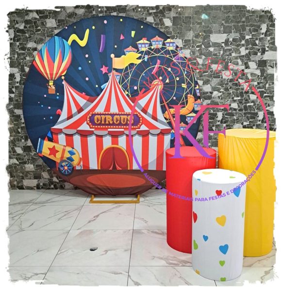 Circus, kitfesta, ilha de são miguel, açores, decoração, aniversario
