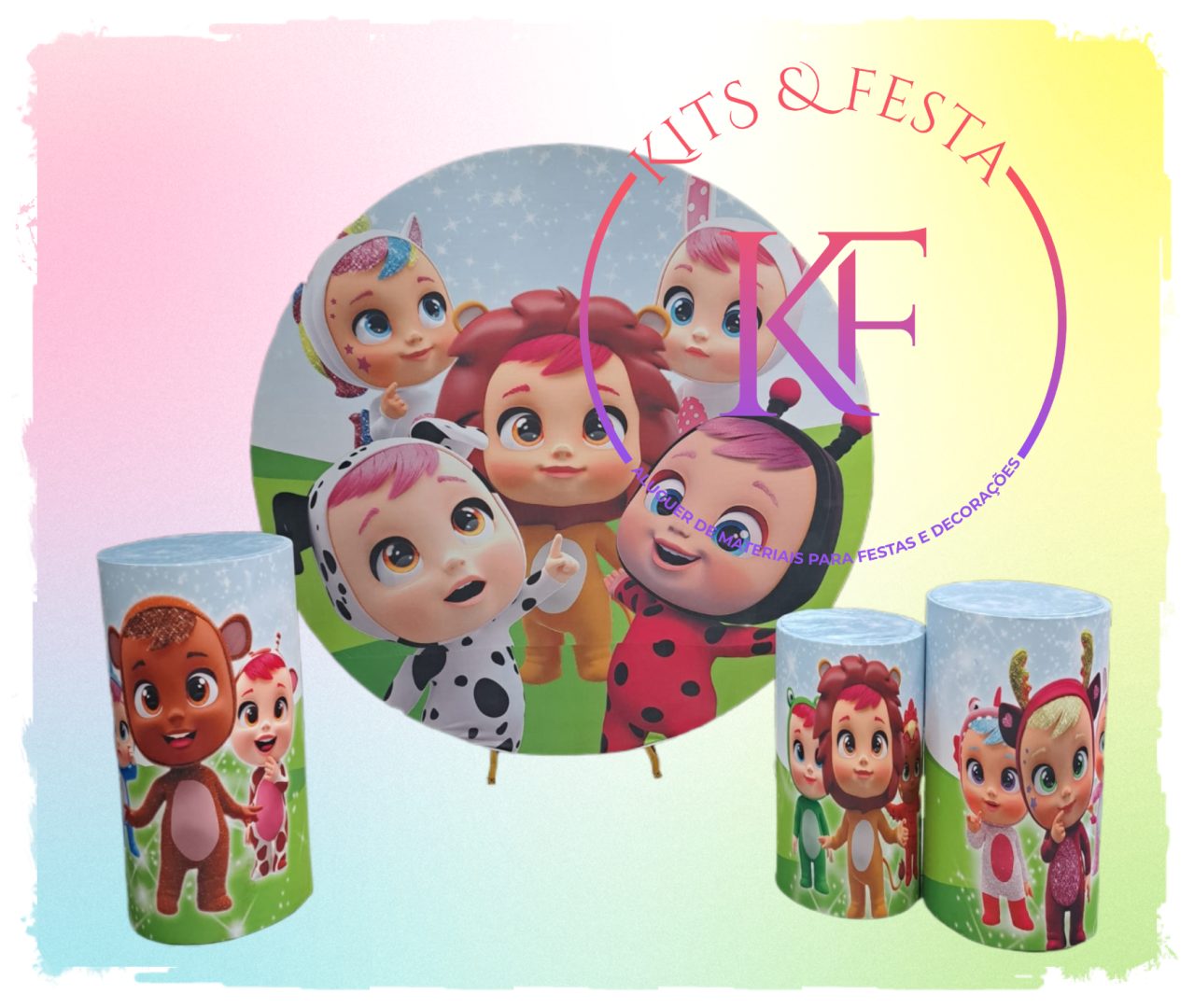 Cry Baby, Kits Festa, aluguer, decoração, aniversário, ilha de são miguel, açores