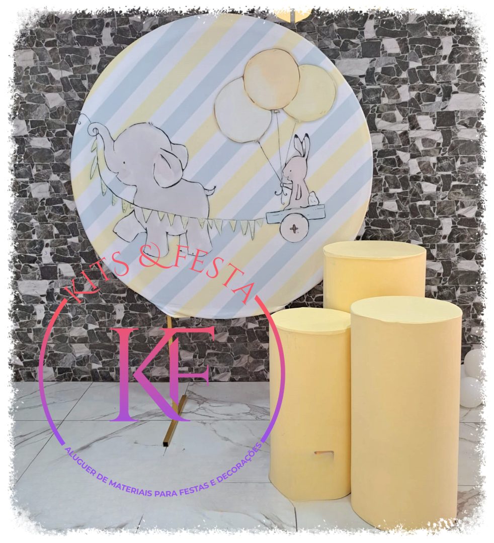 Elefantinho, Kits Festa, aluguer, decoração, aniversário, ilha de são miguel, açores