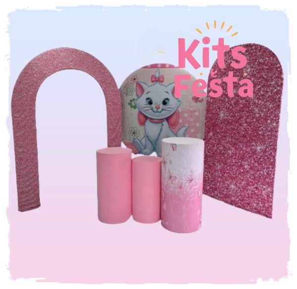 Gatinha Marie, Kits Festa, aluguer, decoração, aniversário, ilha de são miguel, açores