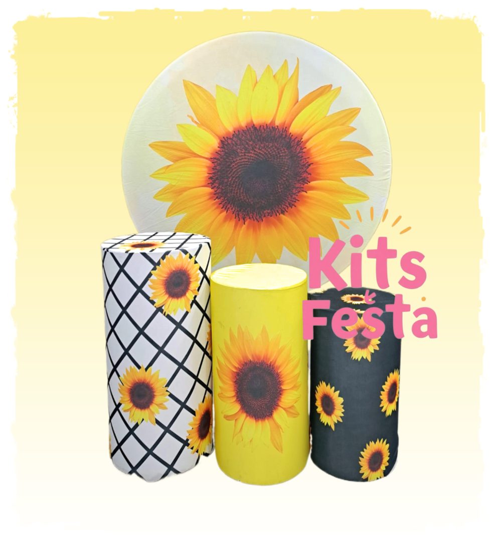 Kit Festa, Girassol, decoração, ilha de são miguel