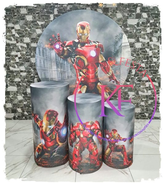 Homem de Ferro, Kits Festa, aluguer, decoração, aniversário, ilha de são miguel, açores