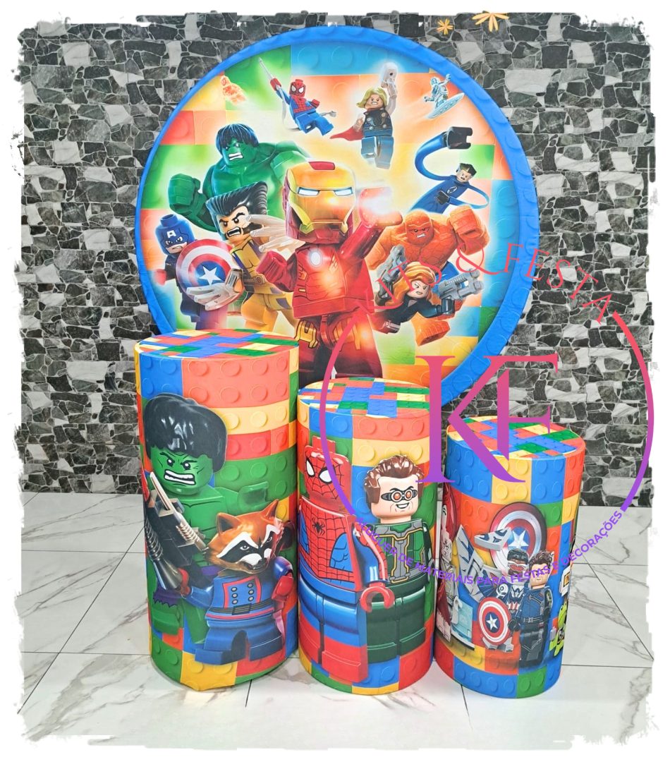Lego, Kits Festa, aluguer, decoração, aniversário, ilha de são miguel, açores