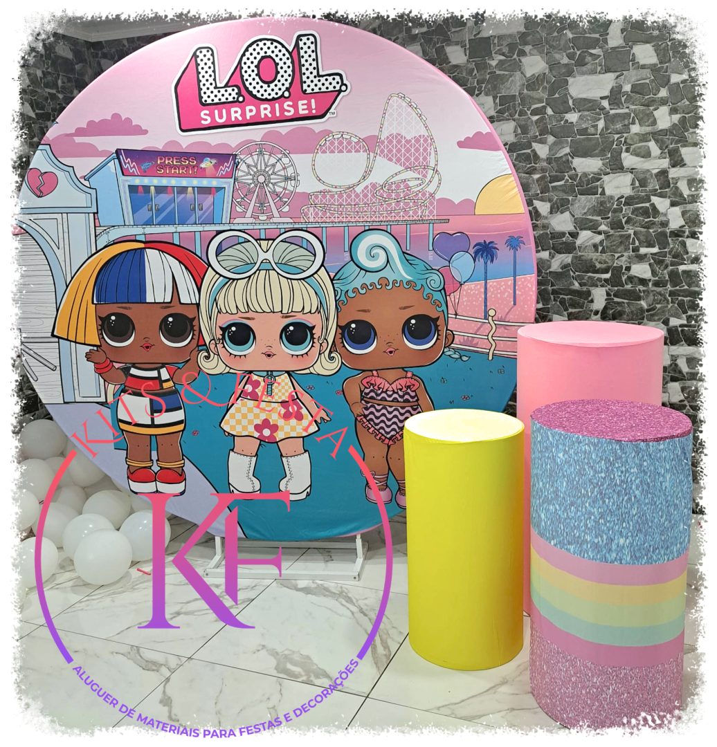 LOL, Kits Festa, aluguer, decoração, aniversário, ilha de são miguel, açores