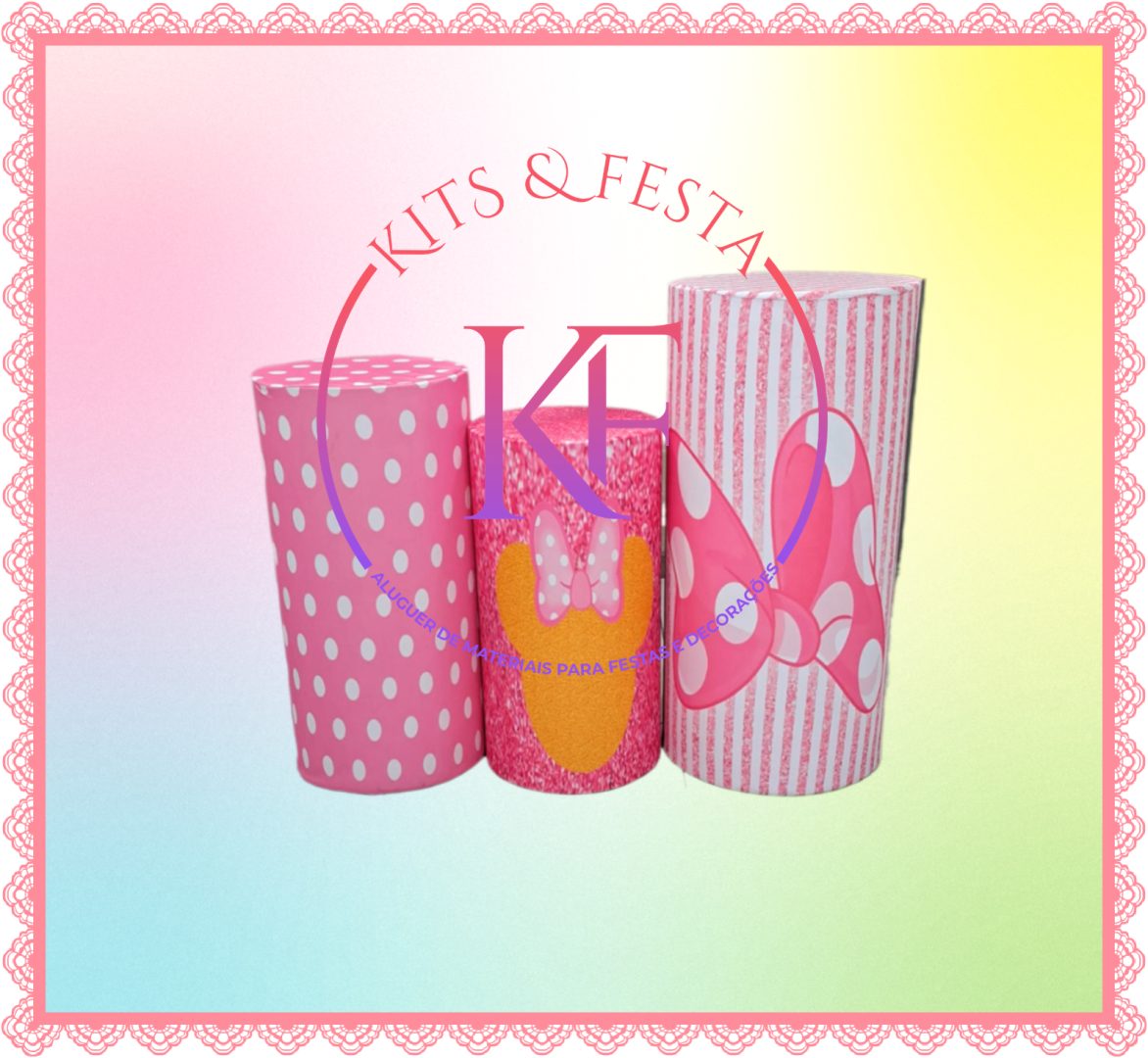 Minnie, Kits Festa, aluguer, decoração, aniversário, ilha de são miguel, açores