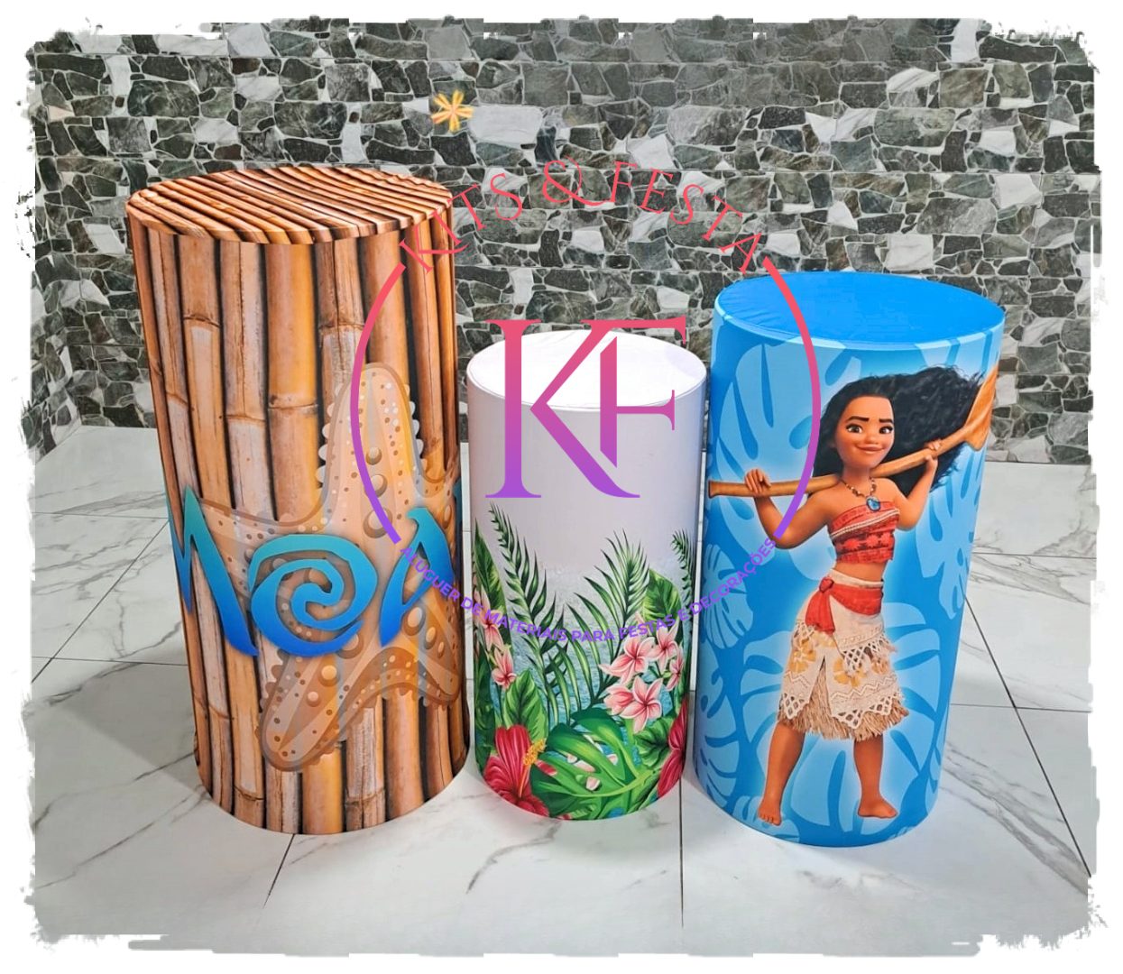 Moana 2, Kits Festa, aluguer, decoração, aniversário, ilha de são miguel, açores