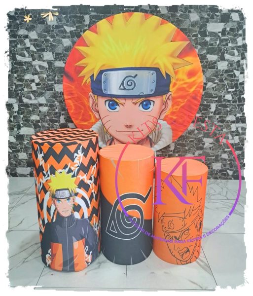 Naruto, Kits Festa, aluguer, decoração, aniversário, ilha de são miguel, açores