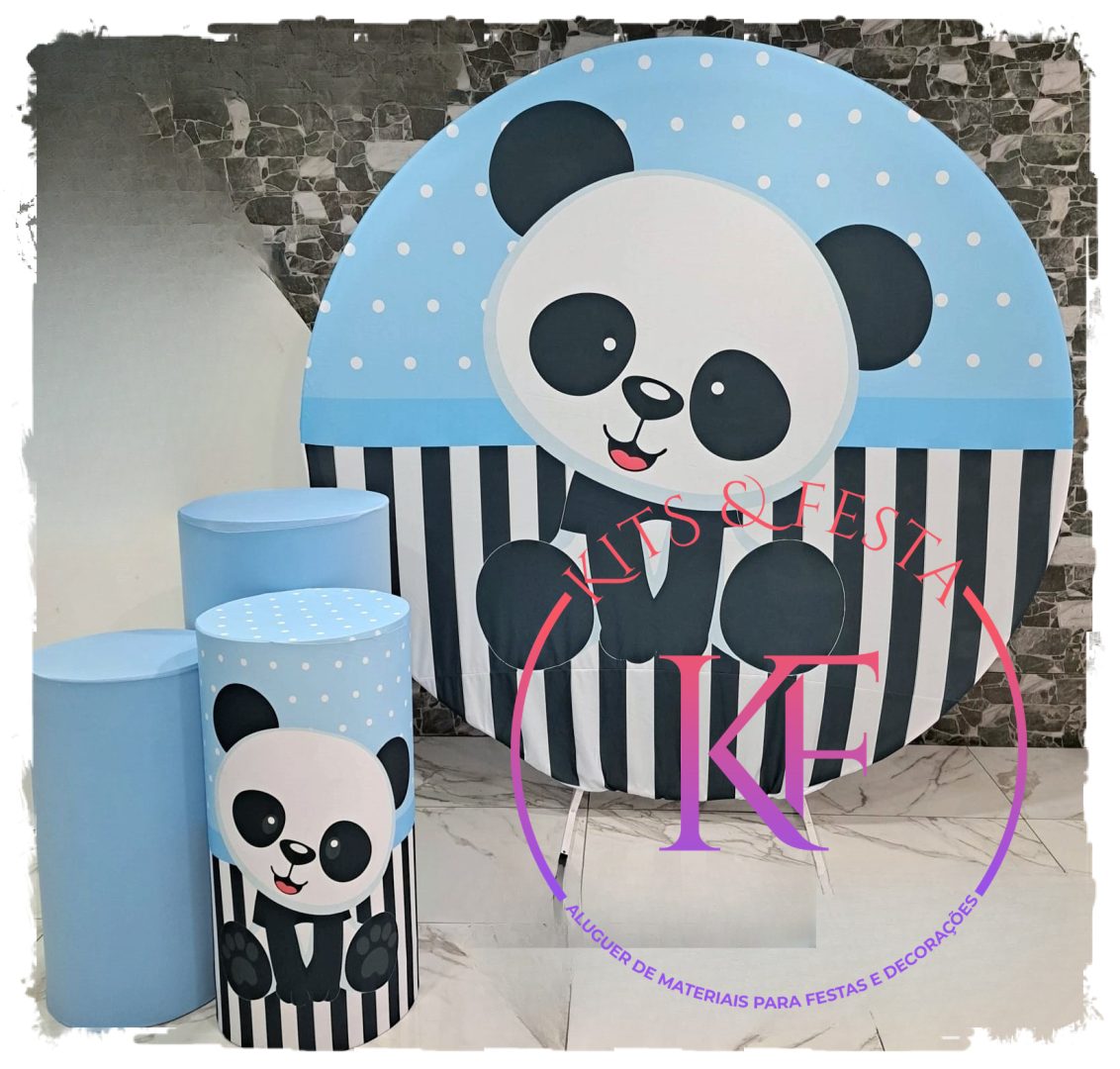 Panda, Kits Festa, aluguer, decoração, aniversário, ilha de são miguel, açores