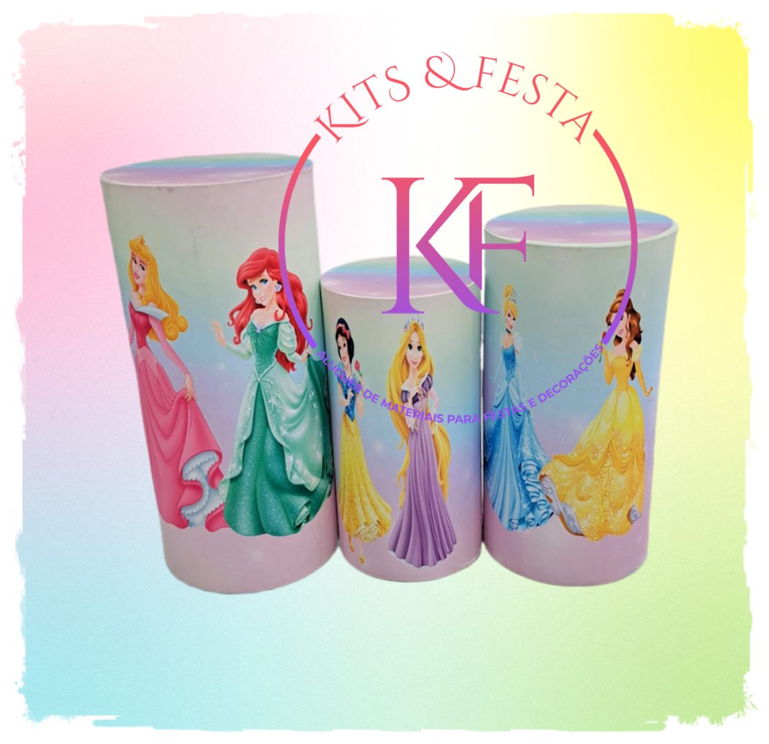 Princesas, Kits Festa, aluguer, decoração, aniversário, ilha de são miguel, açores
