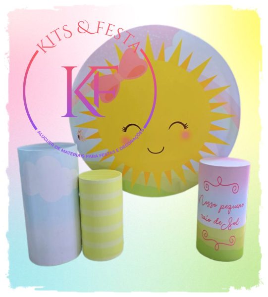 Raio de Sol, Kits Festa, aluguer, decoração, aniversário, ilha de são miguel, açores