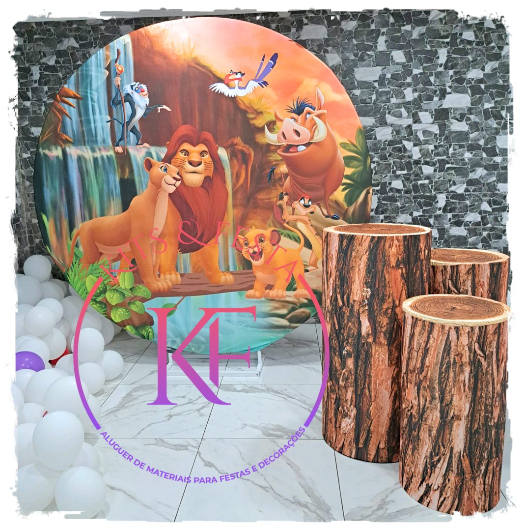 Rei Leão, Kits Festa, aluguer, decoração, aniversário, ilha de são miguel, açores