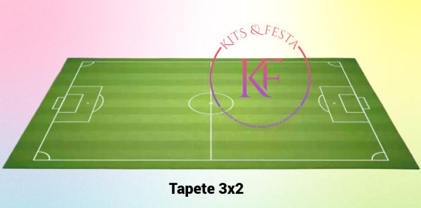 Tapete Campo de Futebol, Kits Festa, aluguer, decoração, aniversário, ilha de são miguel, açores