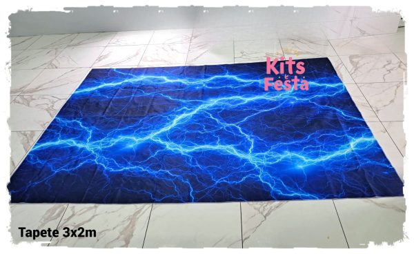 tapete raio, decoração de festa, kit, ilha de sao miguel