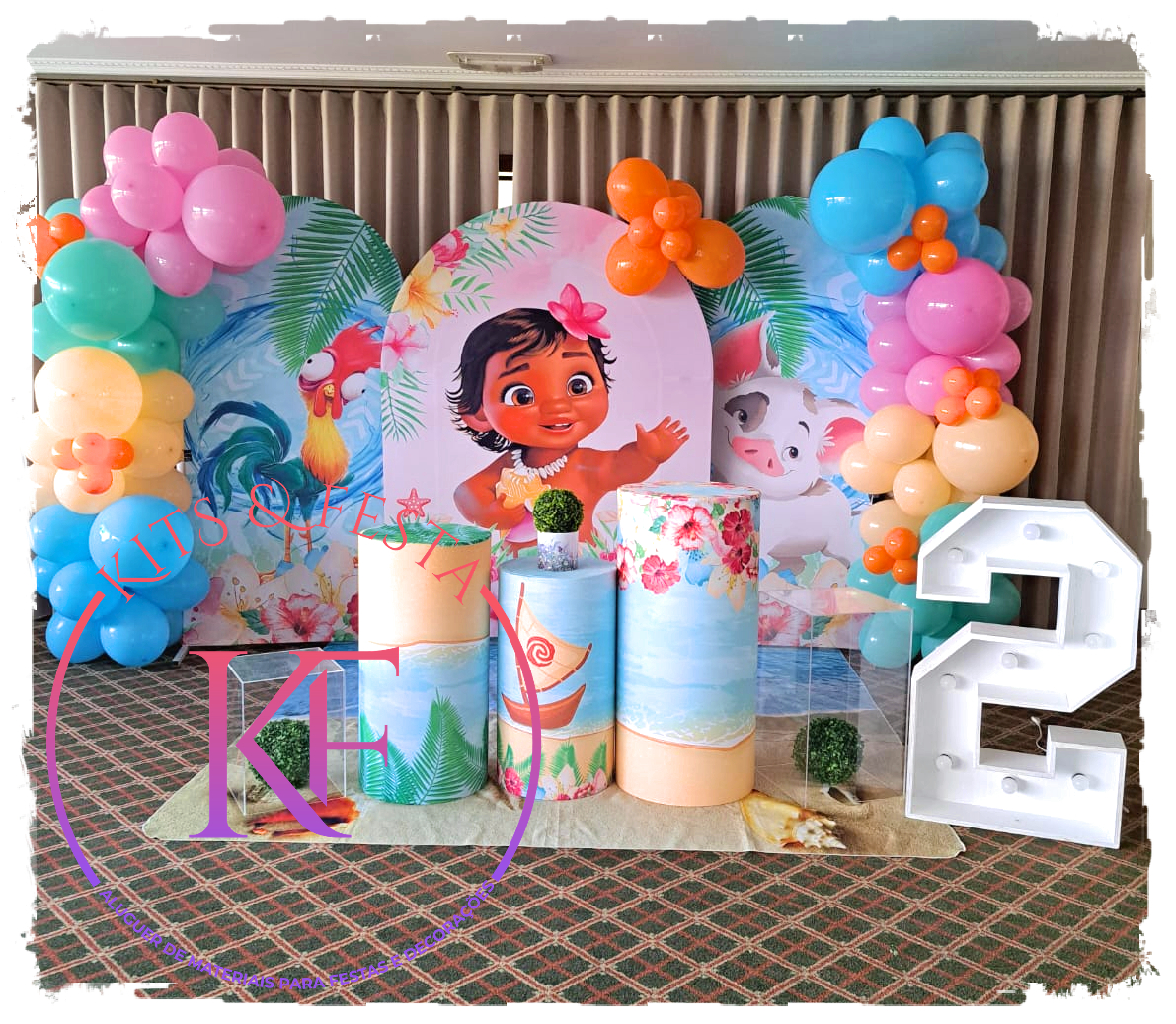 decoração, kit festa, ilha de são miguel, decoração, aniversário