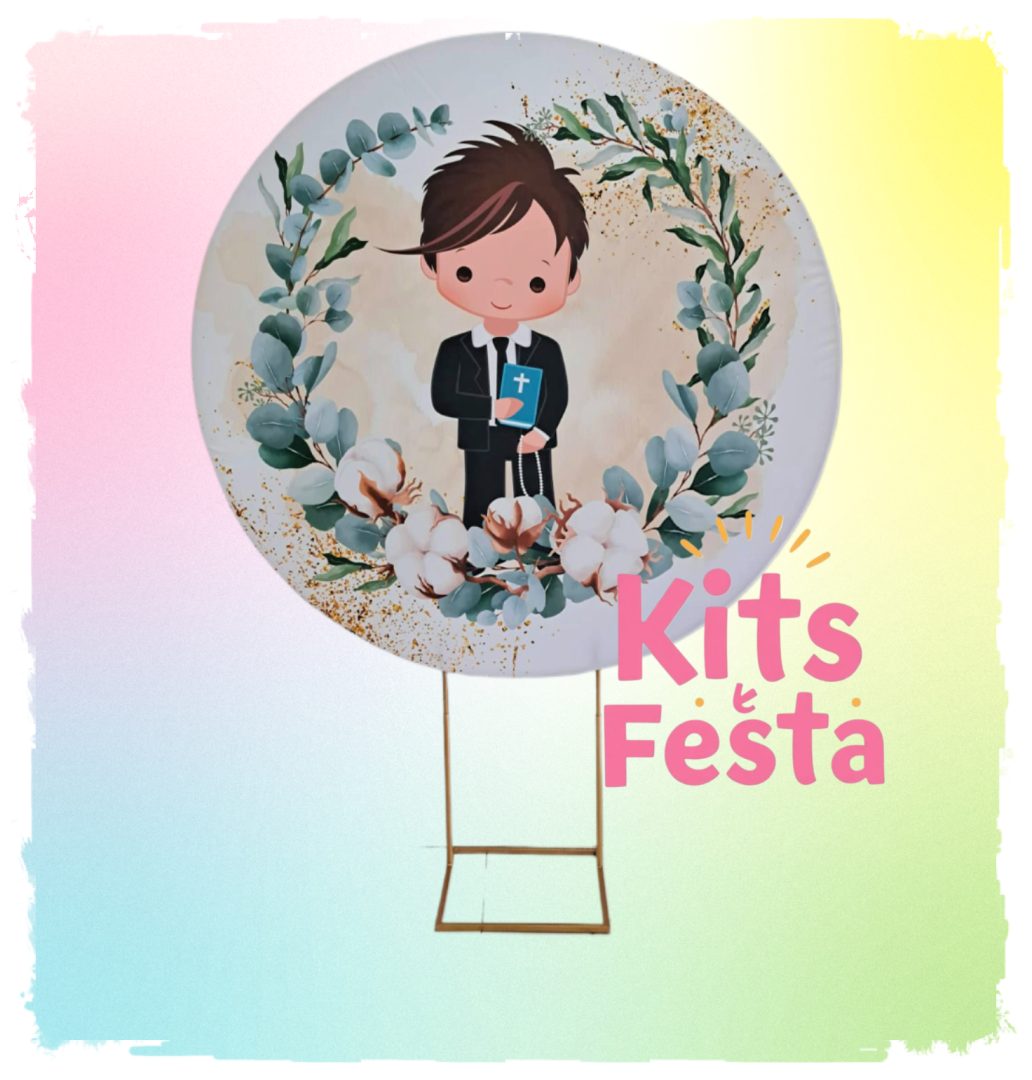 Comunhão, decoração de festa, kit, ilha de sao miguel