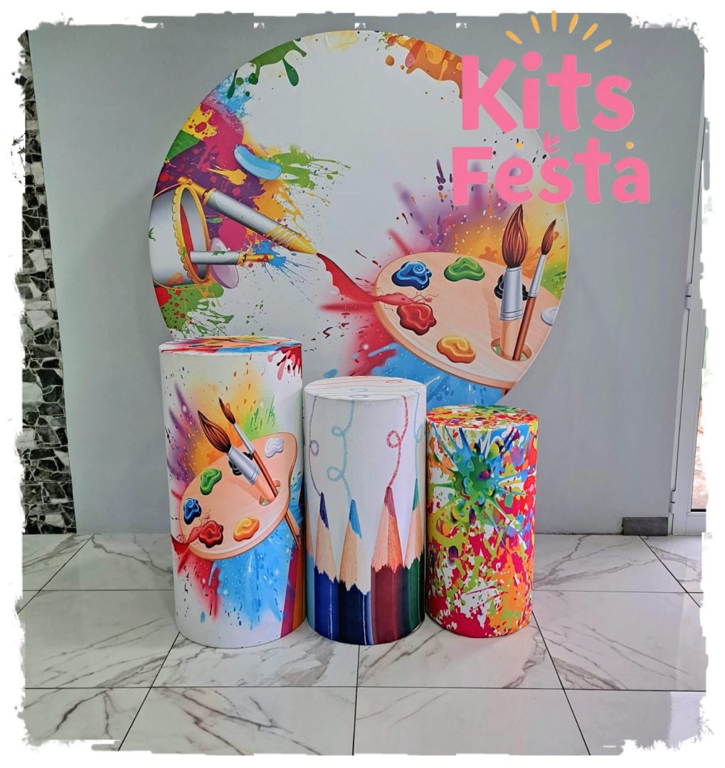 aquarela kit festa, decoração. Ilha de são Miguel, açores.