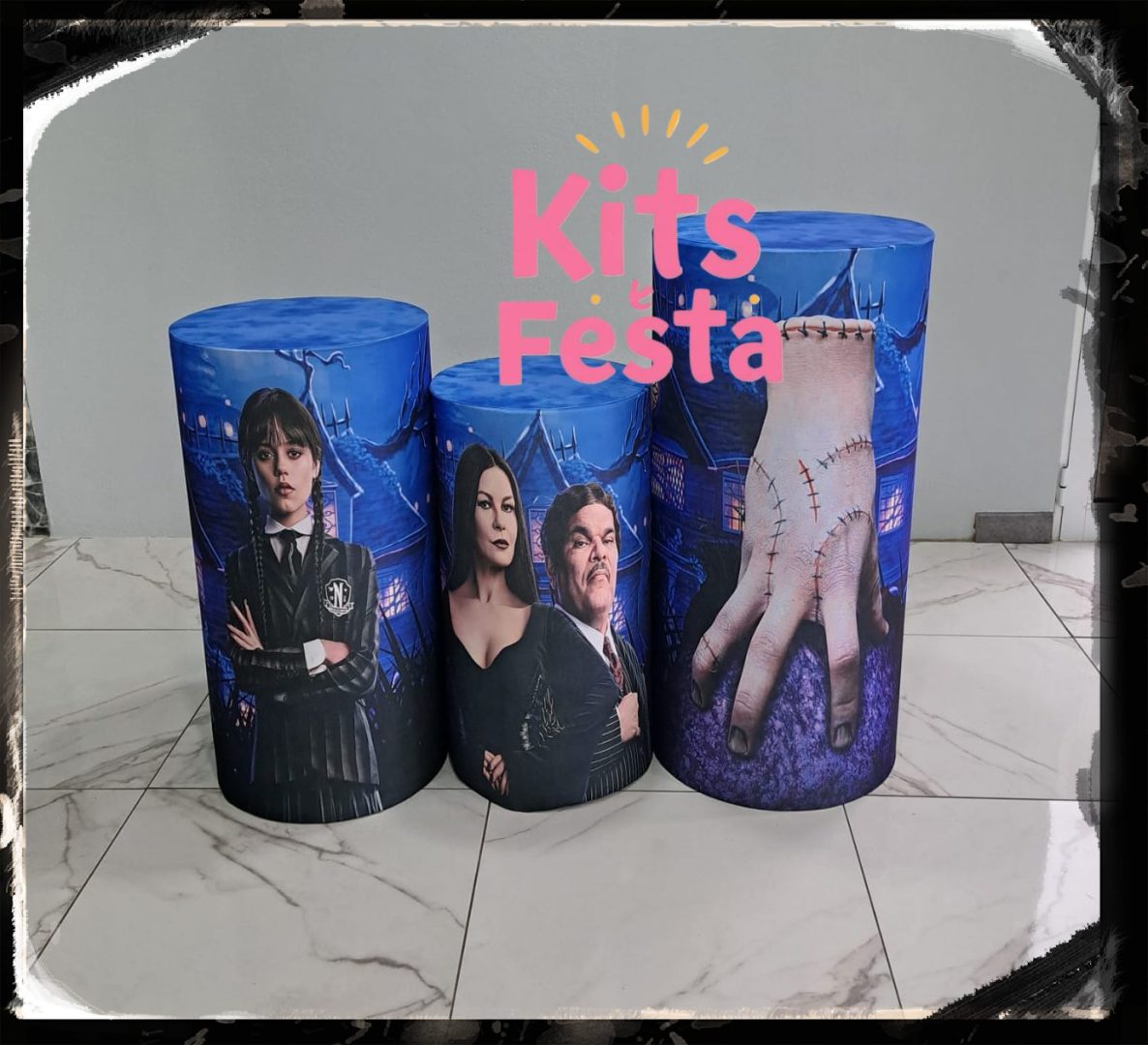 wandinha, kit festa, decoração. Ilha de são Miguel, açores.