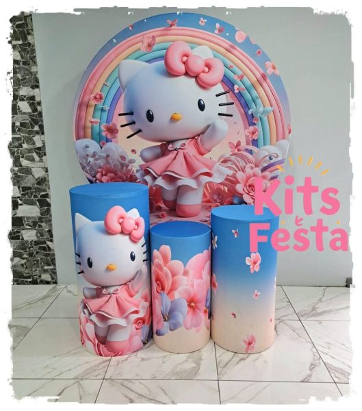 hello kitty kit festa, decoração. Ilha de são Miguel, açores.