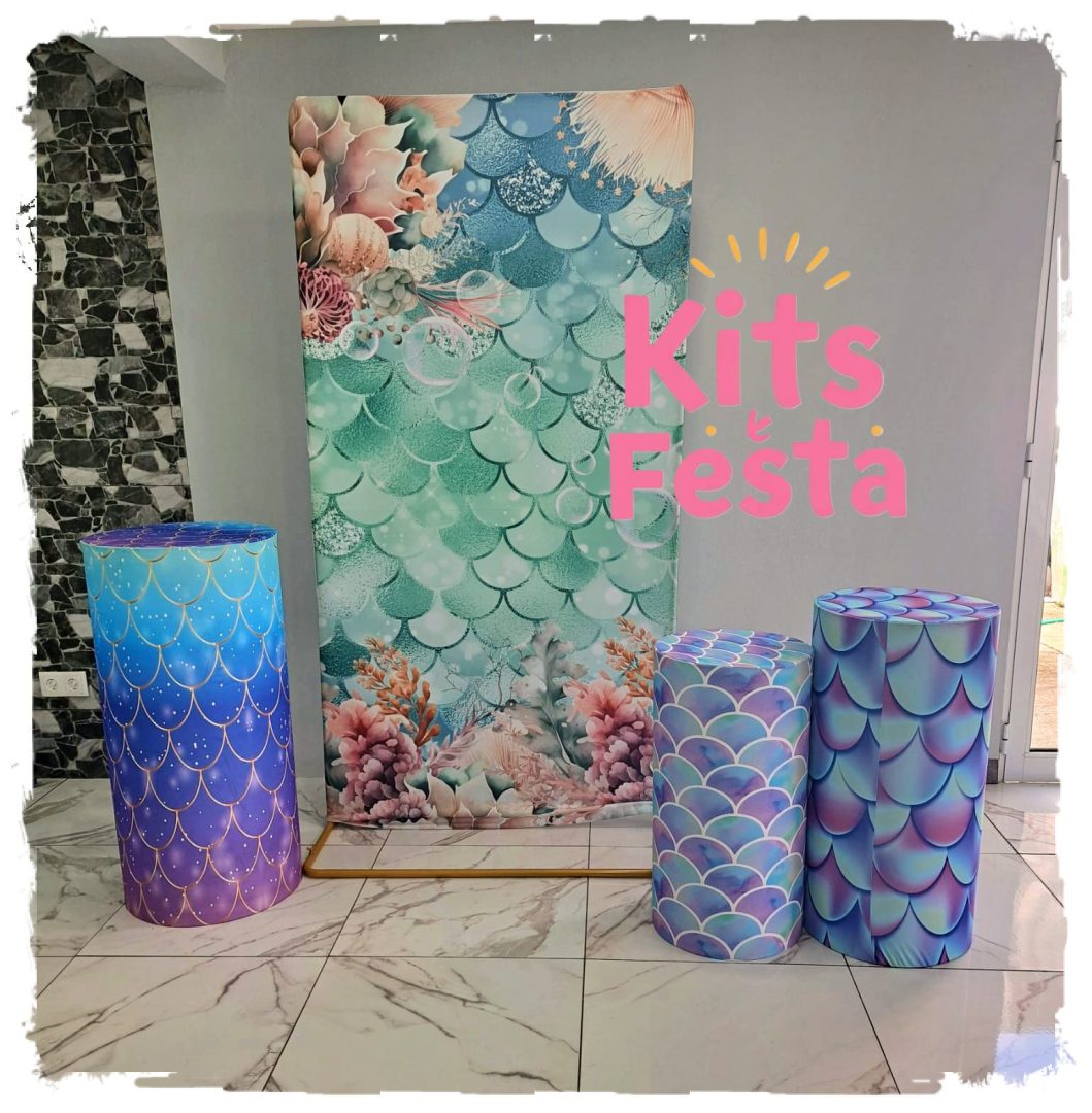 SEREIA ESCAMA DE PEIXE KIT kit festa, decoração. Ilha de são Miguel, açores.