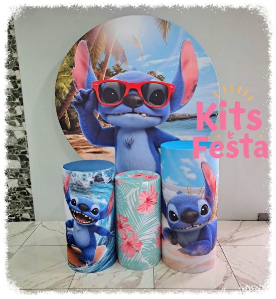 Stitch, kit festa, decoração. Ilha de são Miguel, açores.