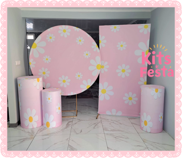 margaridas, cha revelação, decoração de festa, kit, ilha de sao miguel