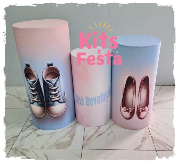 cha revelação, decoração de festa, kit, ilha de sao miguel